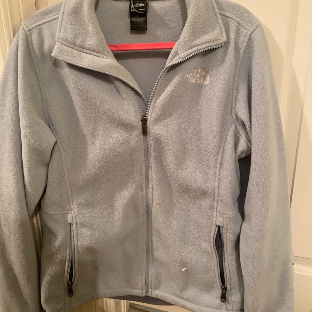 The North Face Women's Light Blue Fleece Jacket